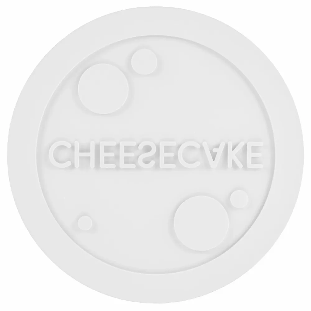 Kitchen utensils - CHEESECAKE DECOR - SILICONE MAT TD07 ø145 H 2 MM - SILIKOMART S.R.L.