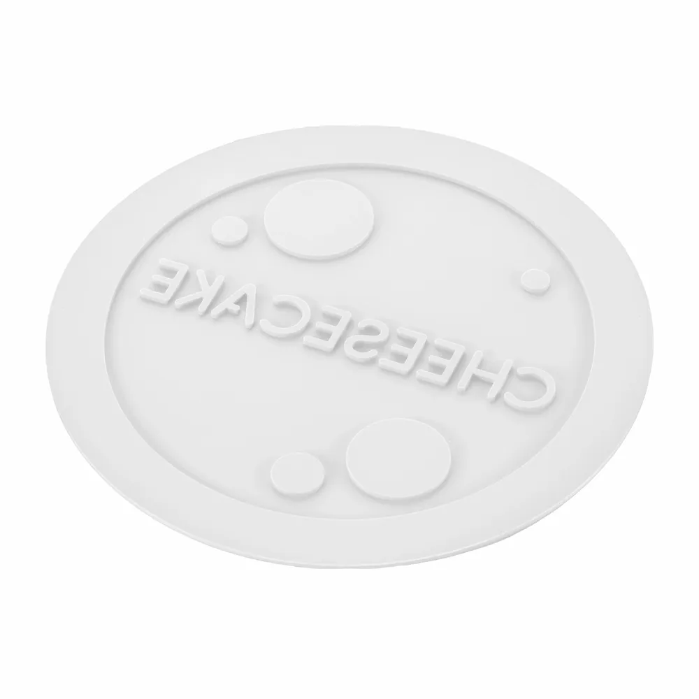 Kitchen utensils - CHEESECAKE DECOR - SILICONE MAT TD07 ø145 H 2 MM - SILIKOMART S.R.L.