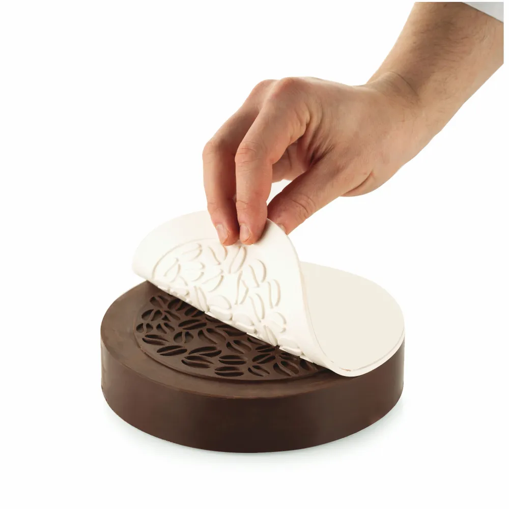 Kitchen utensils - COFFEE DECOR - SILICONE MAT TD08 ø180 H 1,5 MM - SILIKOMART S.R.L.