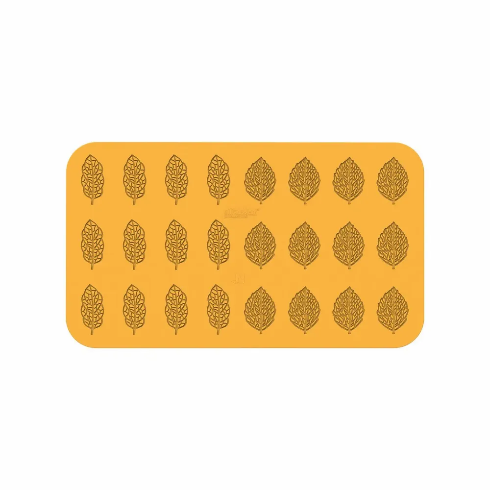 Kitchen utensils - FORESTA - SILICONE MOULD N.24 LEAVES 66X30 H1 MM - 62X43 H1 MM - SILIKOMART S.R.L.