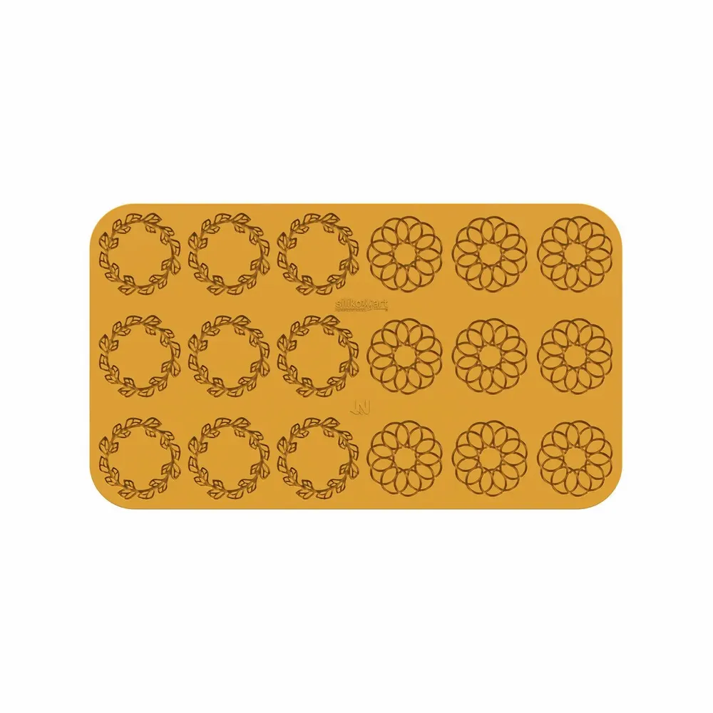 Kitchen utensils - CORONA - SILICONE MOULD N.9 Ø68 H 2 MM - N.9 Ø77 H 2 MM - SILIKOMART S.R.L.