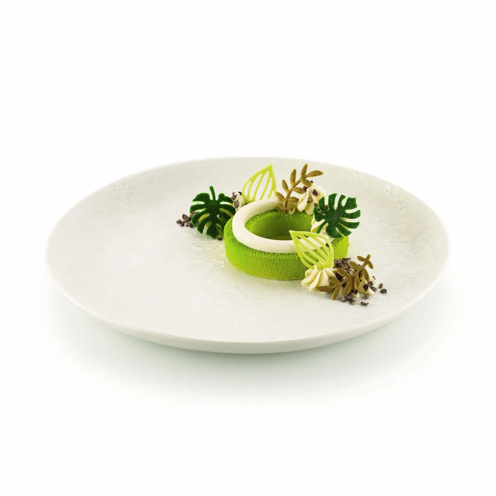 Kitchen utensils - GIARDINO - STAMPO IN SILICONE N.68 FOGLIE 40X25 H 2 MM - 40X49 H 2 MM - SILIKOMART S.R.L.
