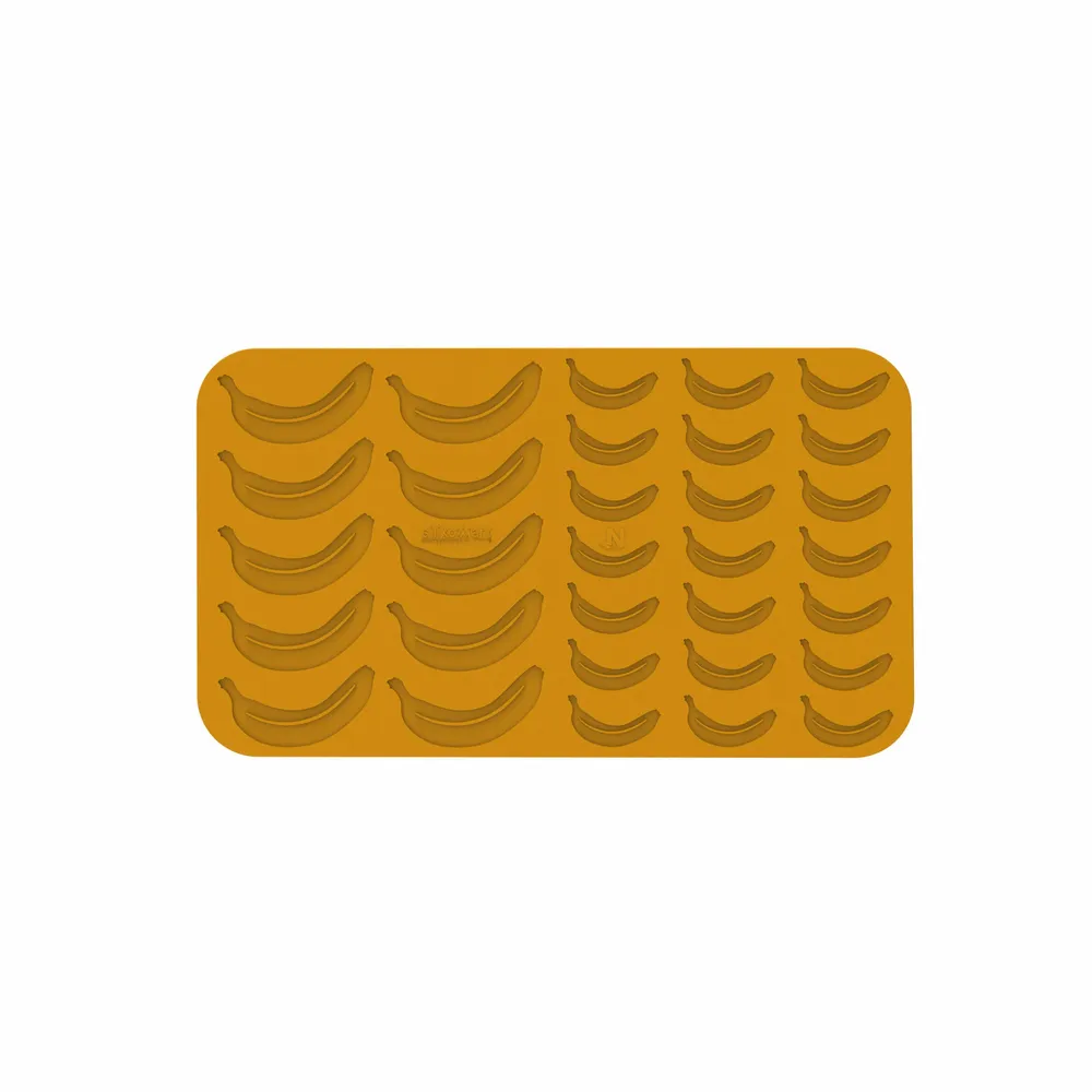 Kitchen utensils - BANANA - SILICONE MOULD N.10 103X52 H 2 MM - N.21 62X31 MM H 2 MM - SILIKOMART S.R.L.
