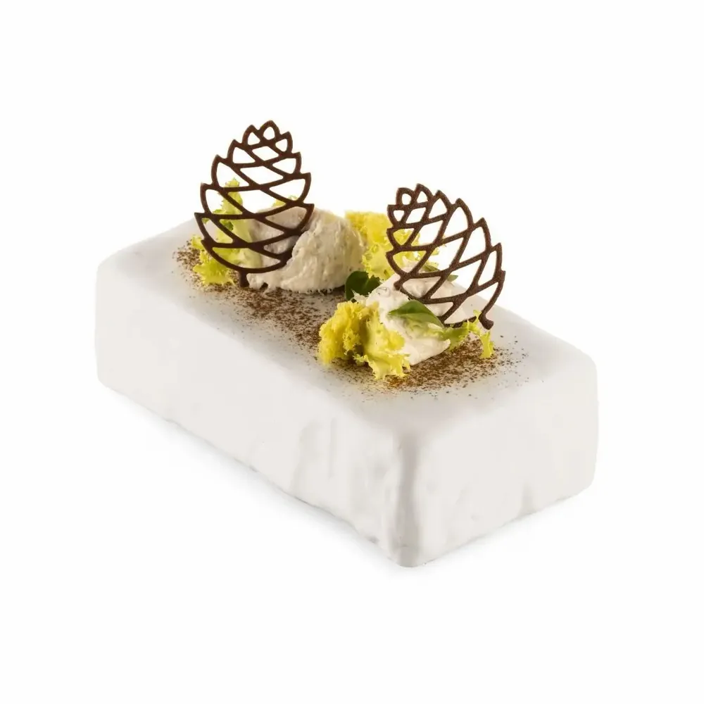 Kitchen utensils - INVERNO - SILICONE MOULD N.12 PINE CONE 67X47 - N.12 SNOWFLAKES ø60 MM - SILIKOMART S.R.L.