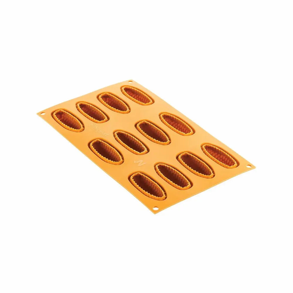Kitchen utensils - PANNOCCHIA 20 - SILICONE MOULD N.12 PANNOCCHIE 68X26 H21 MM - SILIKOMART S.R.L.