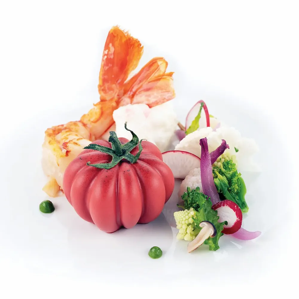 Kitchen utensils - POMODORO 24 - SILICONE MOULD N.12 POMODORI ø43 H28 MM - SILIKOMART S.R.L.