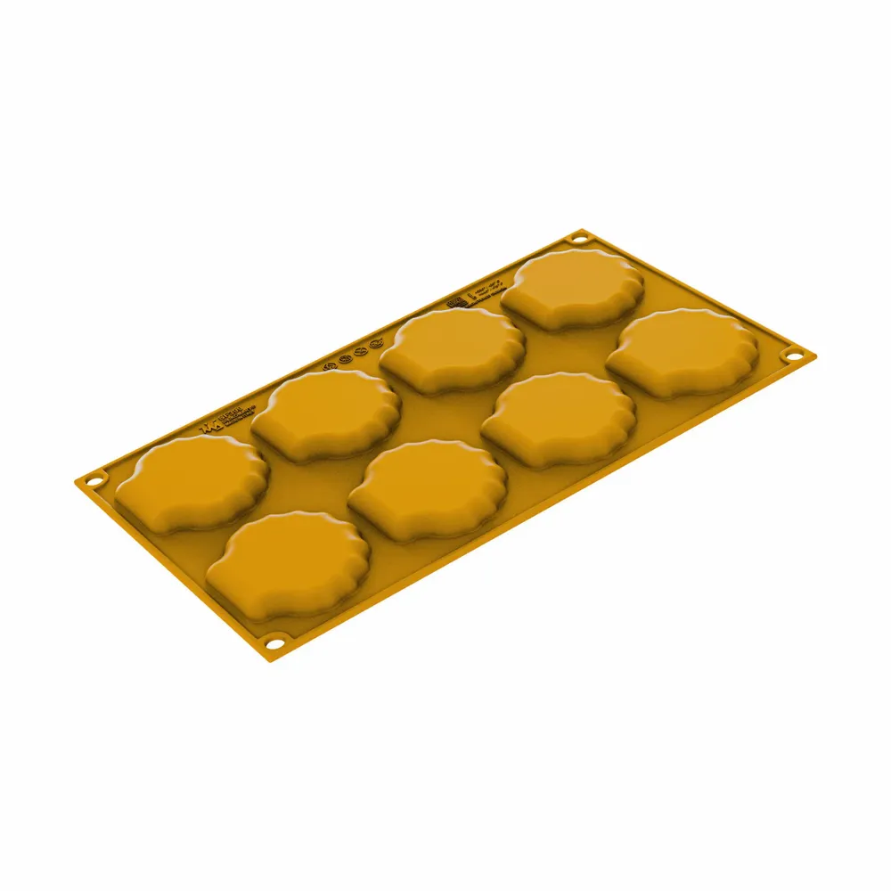 Kitchen utensils - CANESTRELLO 15 - SILICONE MOULD N.8 72X65 H 9 MM - SILIKOMART S.R.L.