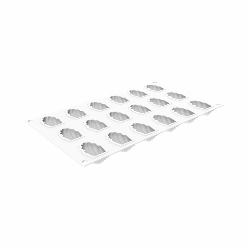 Ustensiles de cuisine - MADELEINE XS13 - MOULE EN SILICONE N.18 45X33 H 16 MM - SILIKOMART S.R.L.