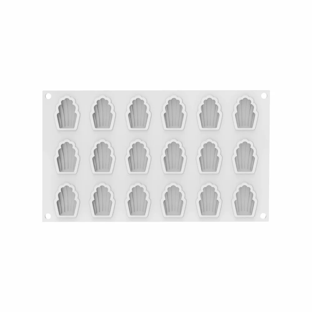 Ustensiles de cuisine - MADELEINE XS13 - MOULE EN SILICONE N.18 45X33 H 16 MM - SILIKOMART S.R.L.