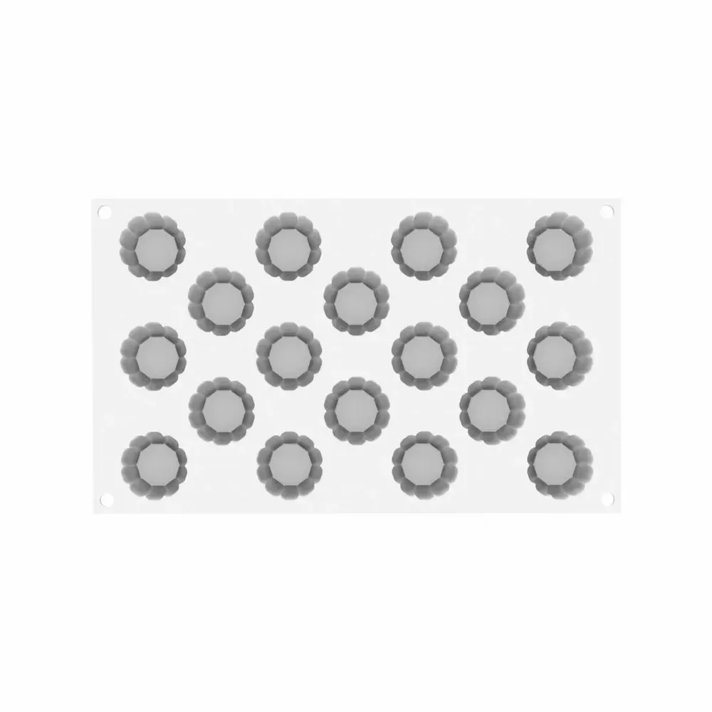 Ustensiles de cuisine - CHARLOTTE XS 16 - MOULE EN SILICONE N.18 ø38 H 18 MM - SILIKOMART S.R.L.