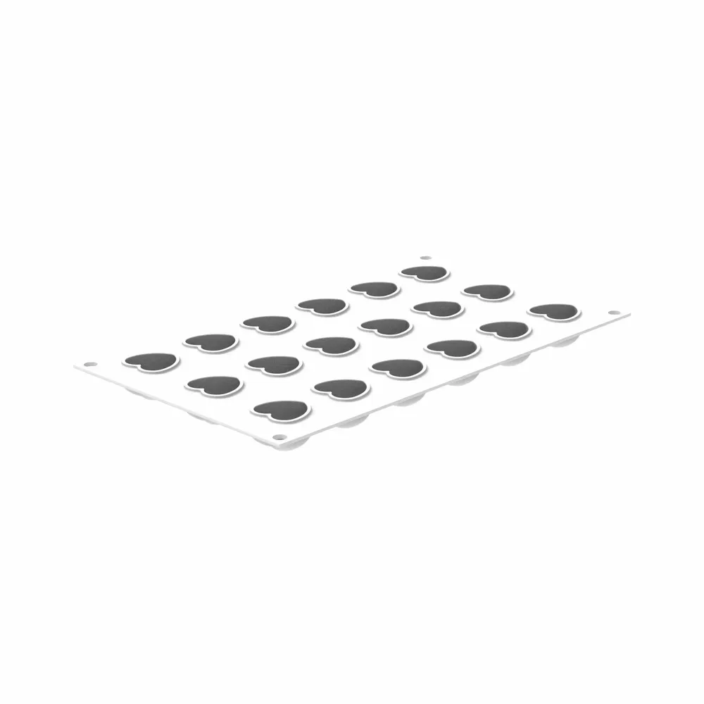 Ustensiles de cuisine - CUORE XS 13 - MOULE EN SILICONE N.18 34X33 H 20 MM - SILIKOMART S.R.L.