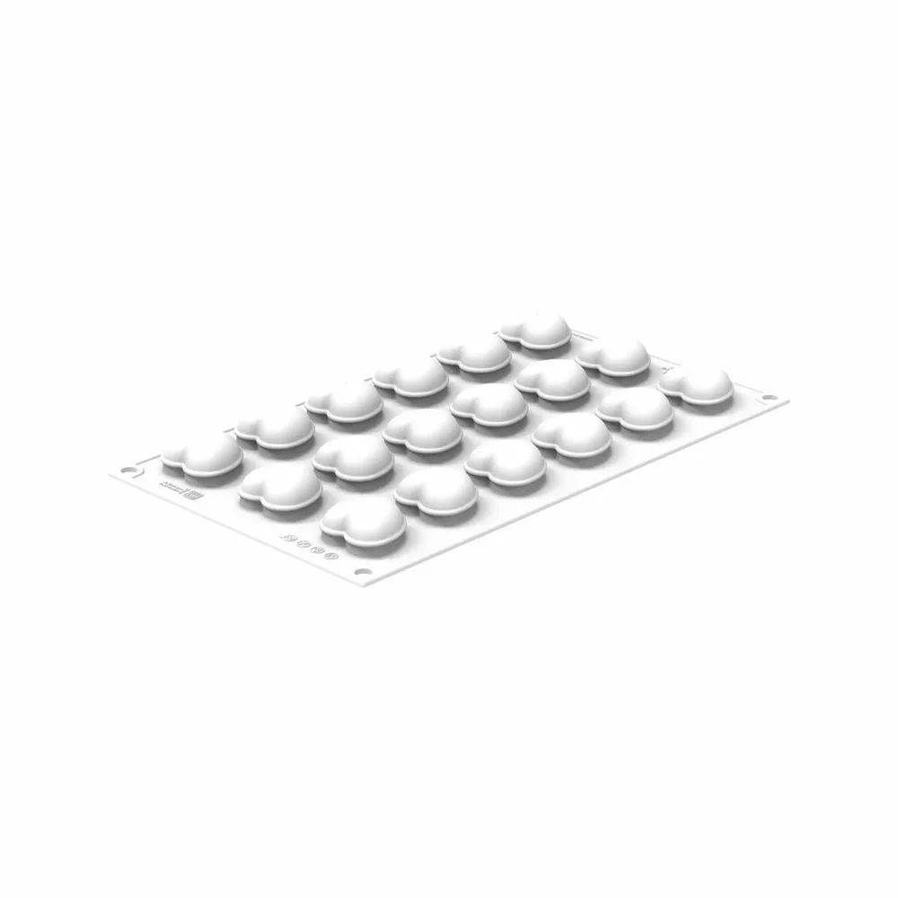 Ustensiles de cuisine - CUORE XS 13 - MOULE EN SILICONE N.18 34X33 H 20 MM - SILIKOMART S.R.L.