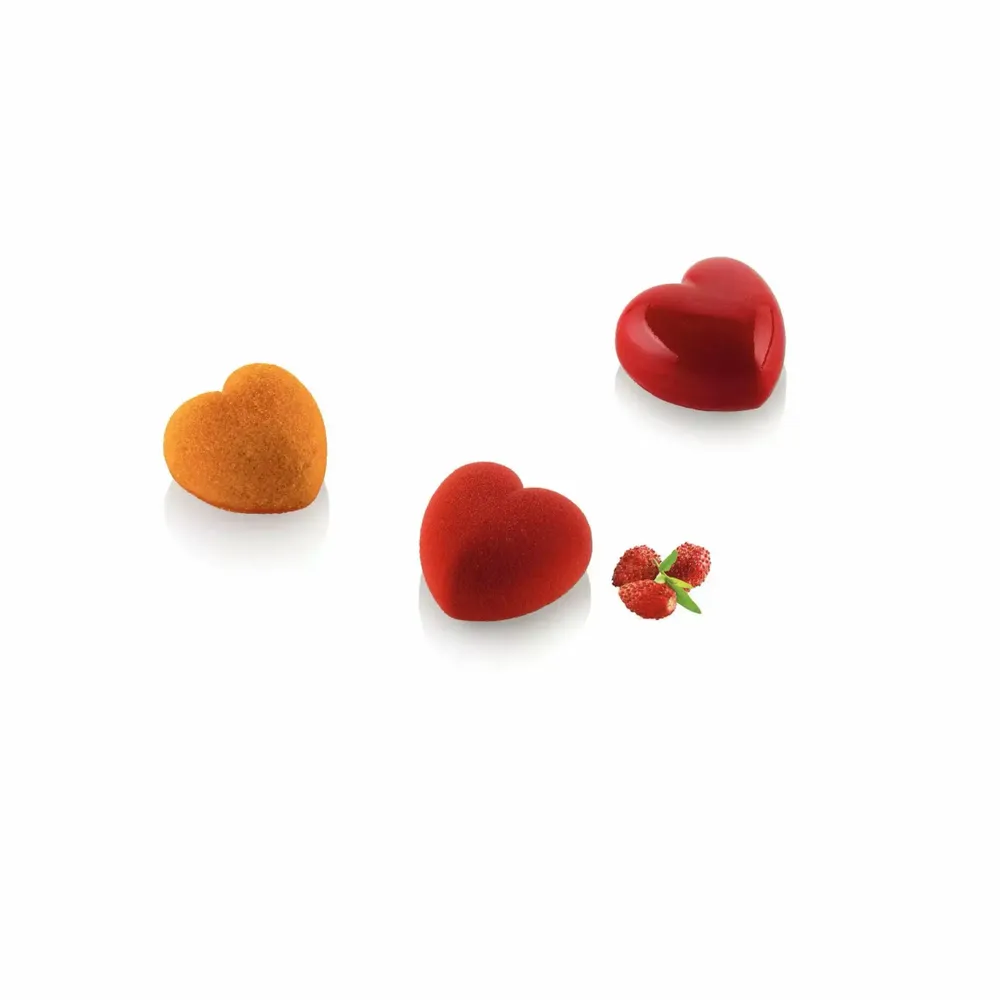 Ustensiles de cuisine - CUORE XS 13 - MOULE EN SILICONE N.18 34X33 H 20 MM - SILIKOMART S.R.L.