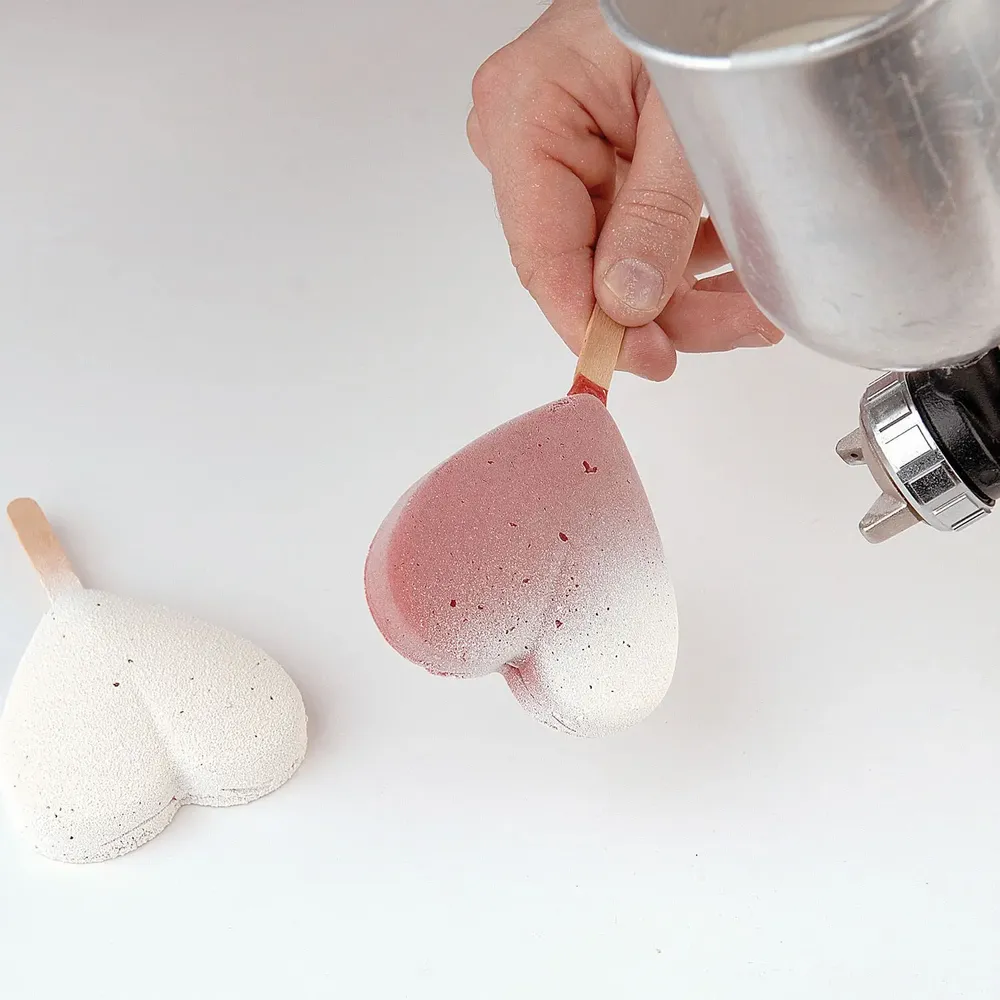 Kitchen utensils - GEL03M MINI HEART-IC - SILICONE MOULD 67X55 H 18 MM - SILIKOMART S.R.L.