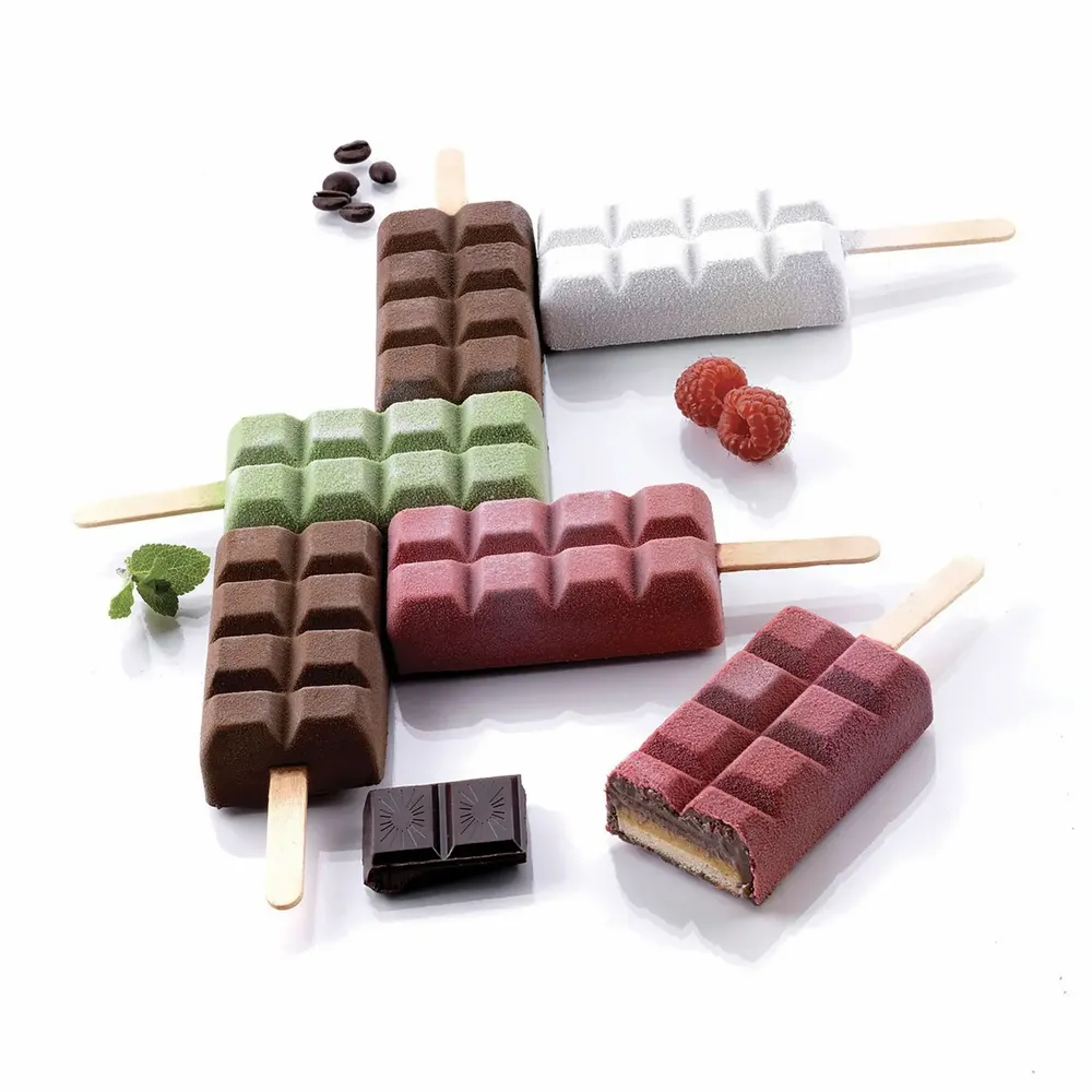 Kitchen utensils - SET GEL02 - SET 2 EASY CREAM CHOCOSTICK - SILIKOMART S.R.L.
