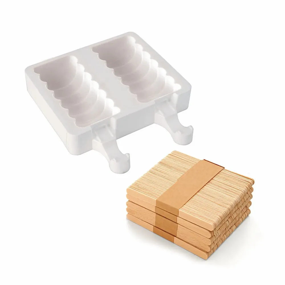 Kitchen utensils - SET GEL04 TANGO - SET 2 EASY CREAM 92X45 H 27,5 MM - SILIKOMART S.R.L.