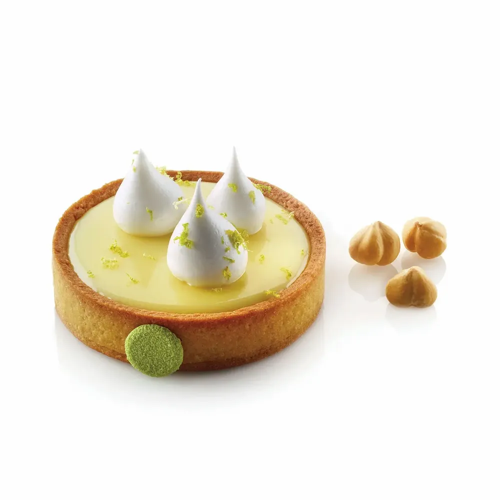 Kitchen utensils - TARTE RING ROUND ø80 H20 MM - N.6 RINGS - SILIKOMART S.R.L.
