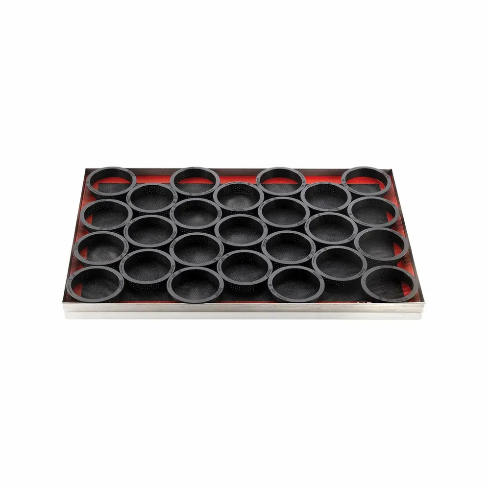 Kitchen utensils - TARTE RING ROUND ø80 H20 MM - N.6 RINGS - SILIKOMART S.R.L.