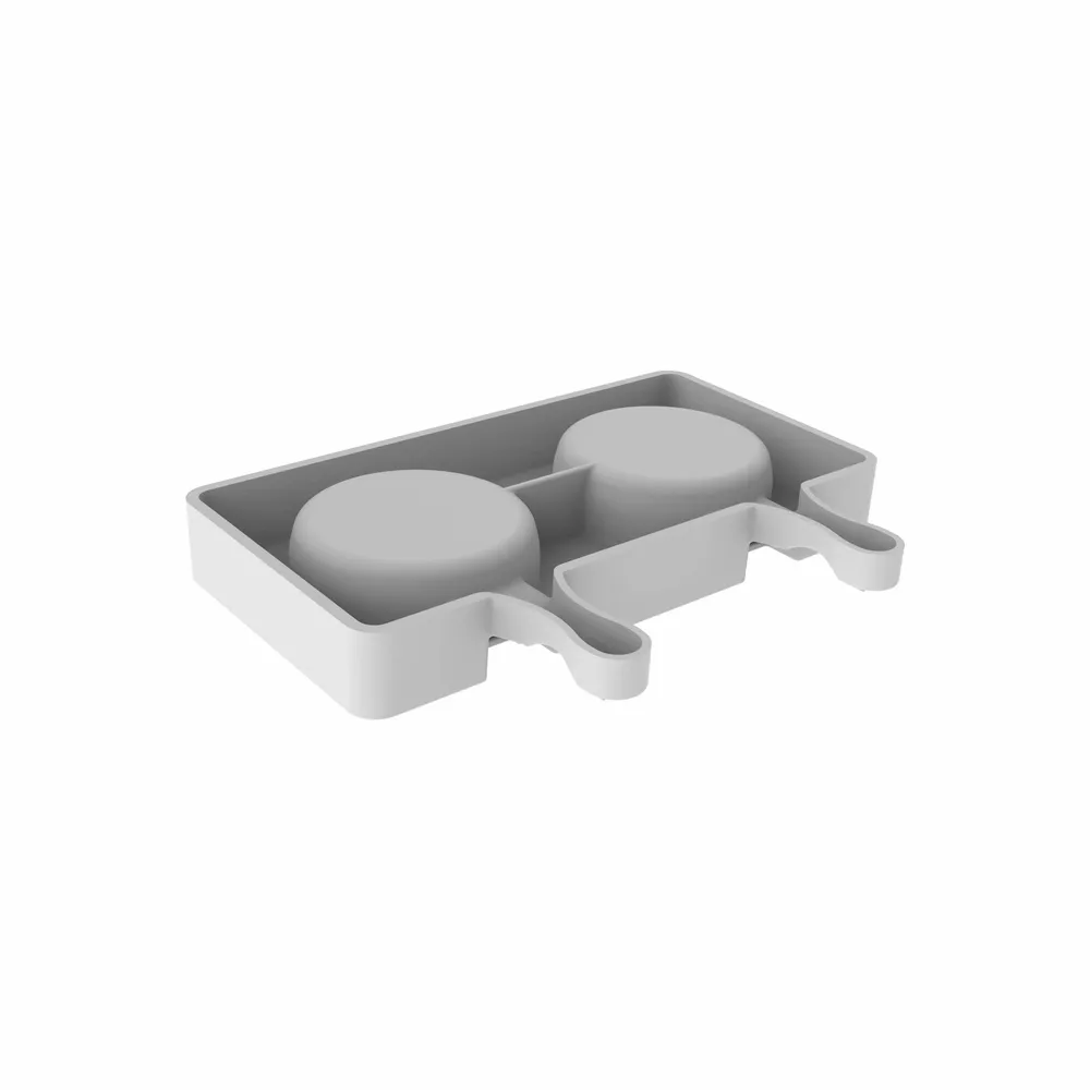 Kitchen utensils - SET GEL19B ROUND - SET 2 EASY CREAM Ø70 H 23 MM + 50 STICKS - SILIKOMART S.R.L.
