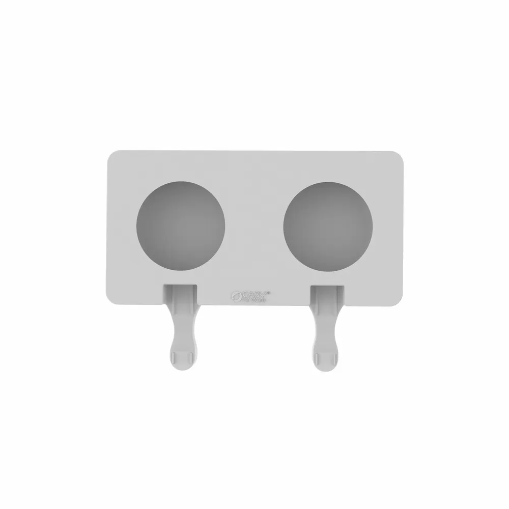Kitchen utensils - SET GEL19B ROUND - SET 2 EASY CREAM Ø70 H 23 MM + 50 STICKS - SILIKOMART S.R.L.