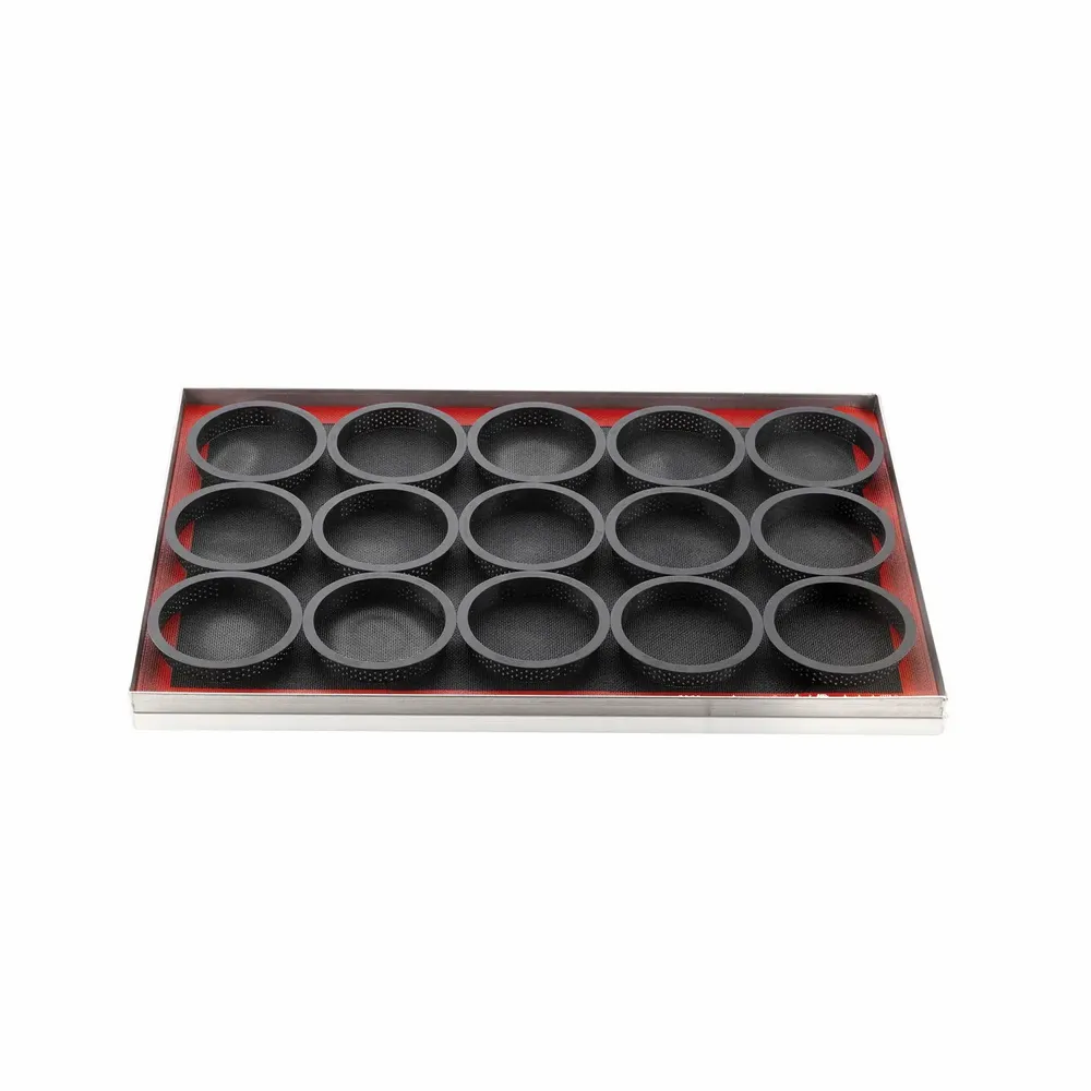 Kitchen utensils - TARTE RING ROUND ø100 H20 MM - N.4 RINGS - SILIKOMART S.R.L.