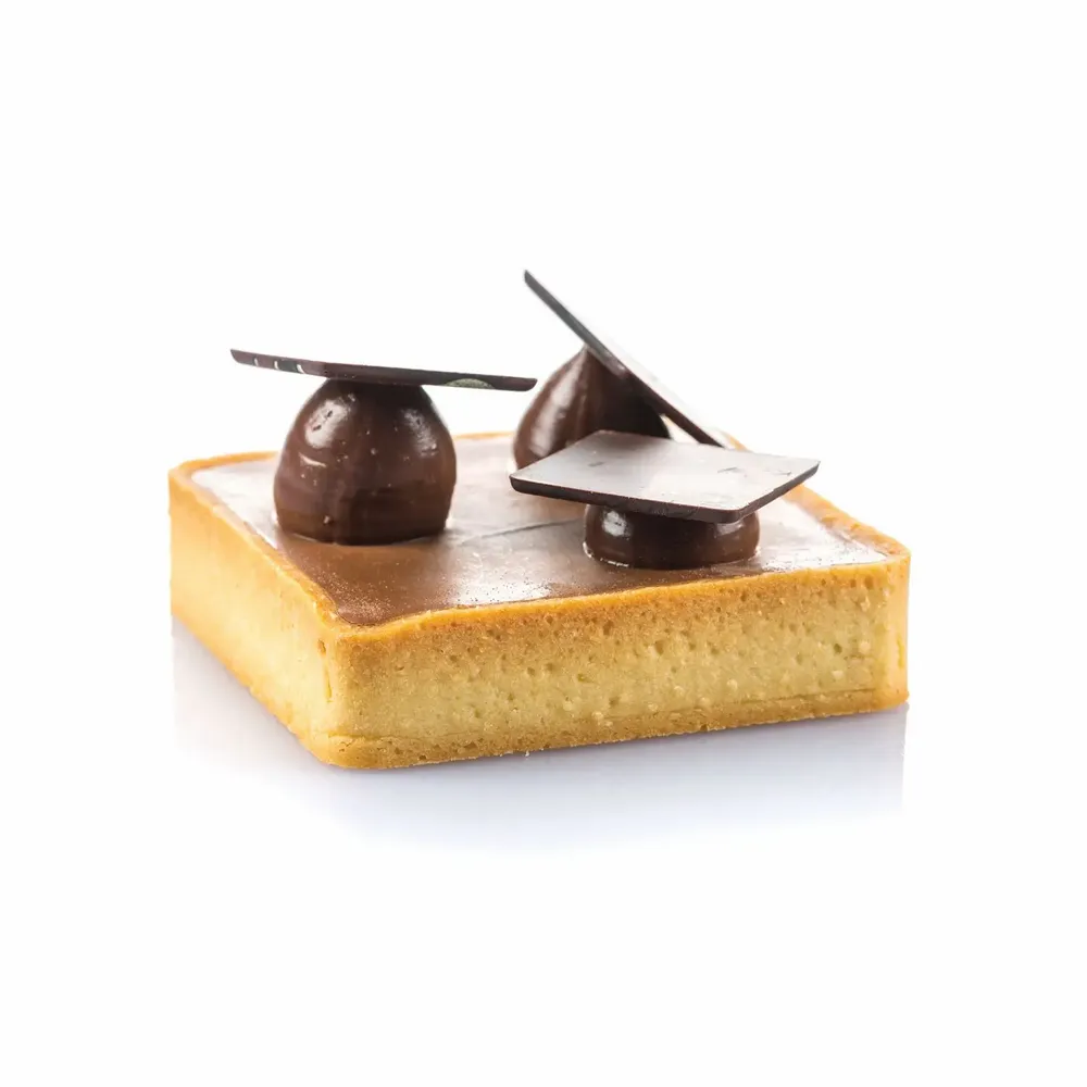 Kitchen utensils - TARTE RING SQUARE 80X80 H20 MM - N.6 RINGS - SILIKOMART S.R.L.
