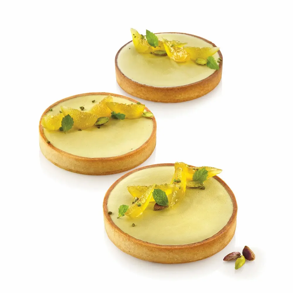 Kitchen utensils - TARTE RING ROUND ø120 H20 MM - N.4 RINGS - SILIKOMART S.R.L.