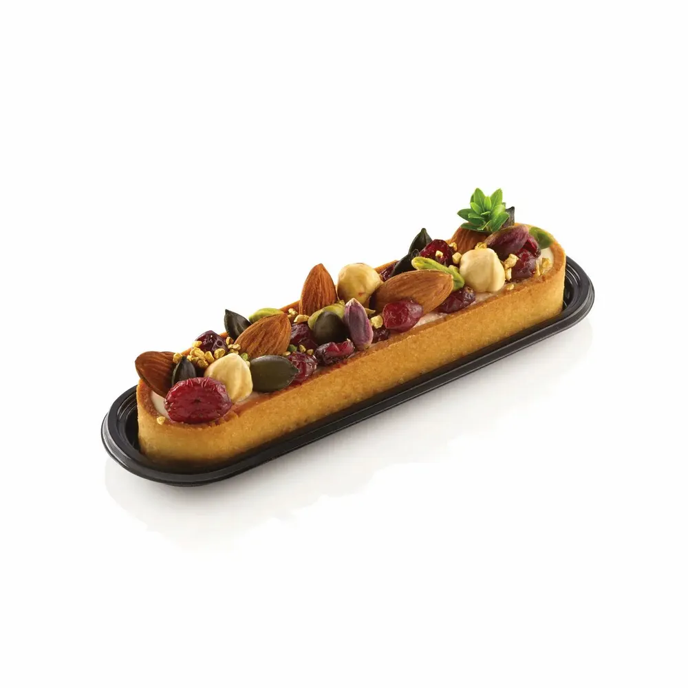 Kitchen utensils - TARTE RING OBLONG 146X34 H20 MM - N.6 RINGS - SILIKOMART S.R.L.
