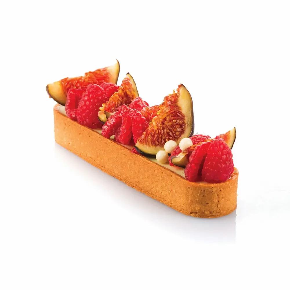 Kitchen utensils - TARTE RING OBLONG 146X34 H20 MM - N.6 RINGS - SILIKOMART S.R.L.