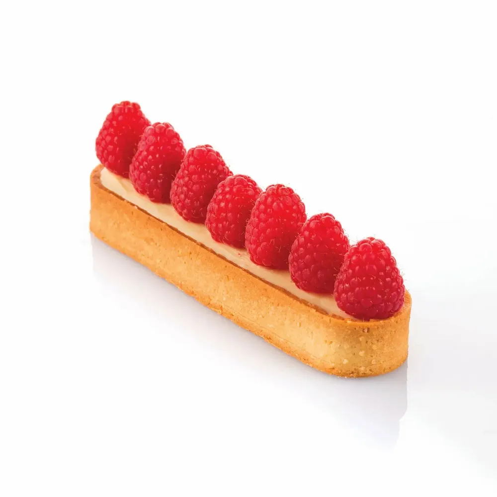 Kitchen utensils - TARTE RING OBLONG 146X34 H20 MM - N.6 RINGS - SILIKOMART S.R.L.
