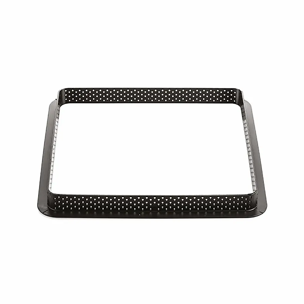 Kitchen utensils - TARTE RING SQUARE 200X200 H20 MM - MICROPERFORATED RING - SILIKOMART S.R.L.