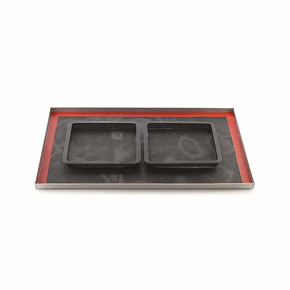 Kitchen utensils - TARTE RING SQUARE 200X200 H20 MM - MICROPERFORATED RING - SILIKOMART S.R.L.