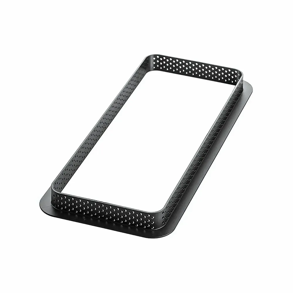 Kitchen utensils - TARTE RING RECTANGULAR 265X105 H 20 MM - RING MICROPHORES - SILIKOMART S.R.L.