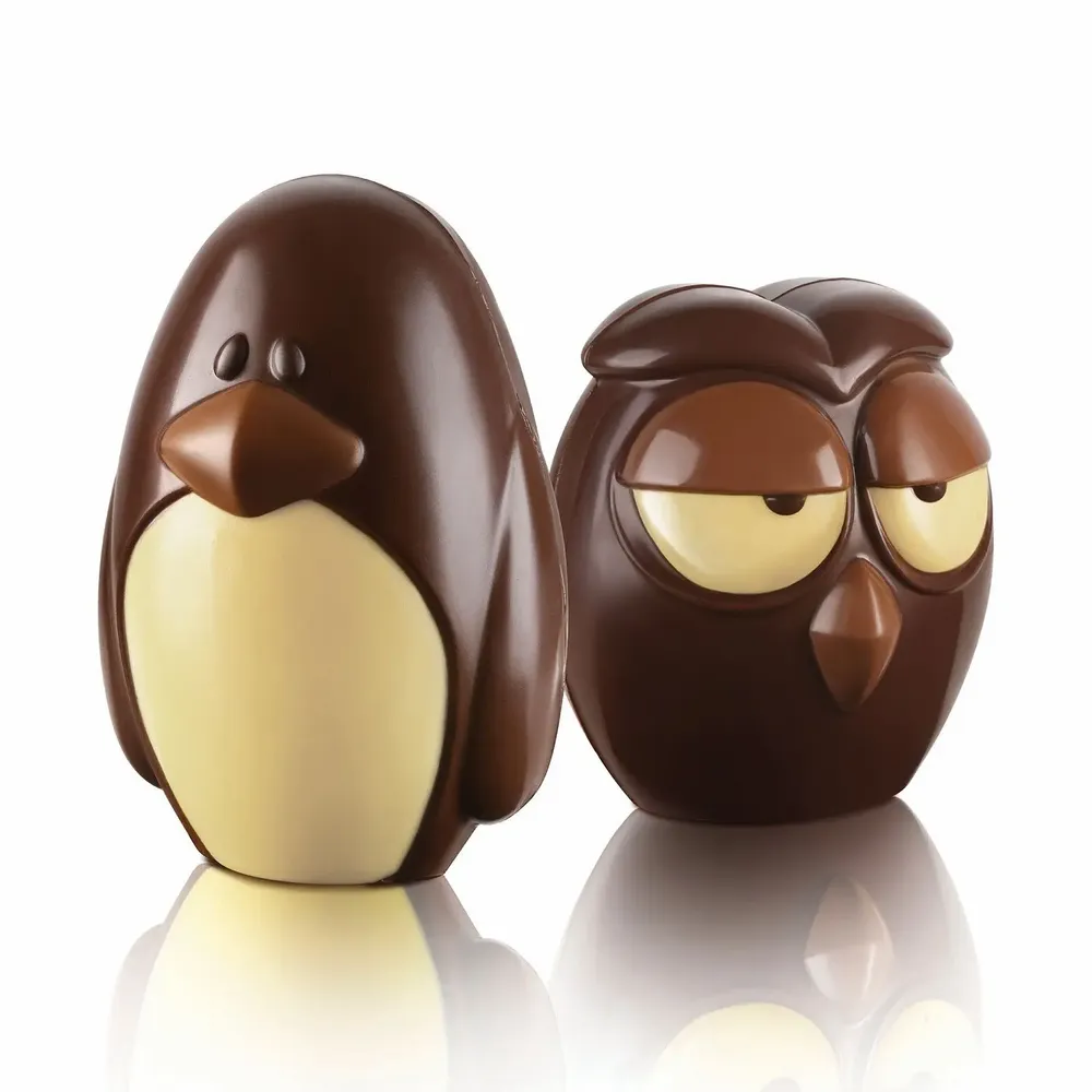 Kitchen utensils - ALFIE - KIT 2 THERMOFORMED MOULDS CHOCOLATE 113X87 H122 MM - SILIKOMART S.R.L.