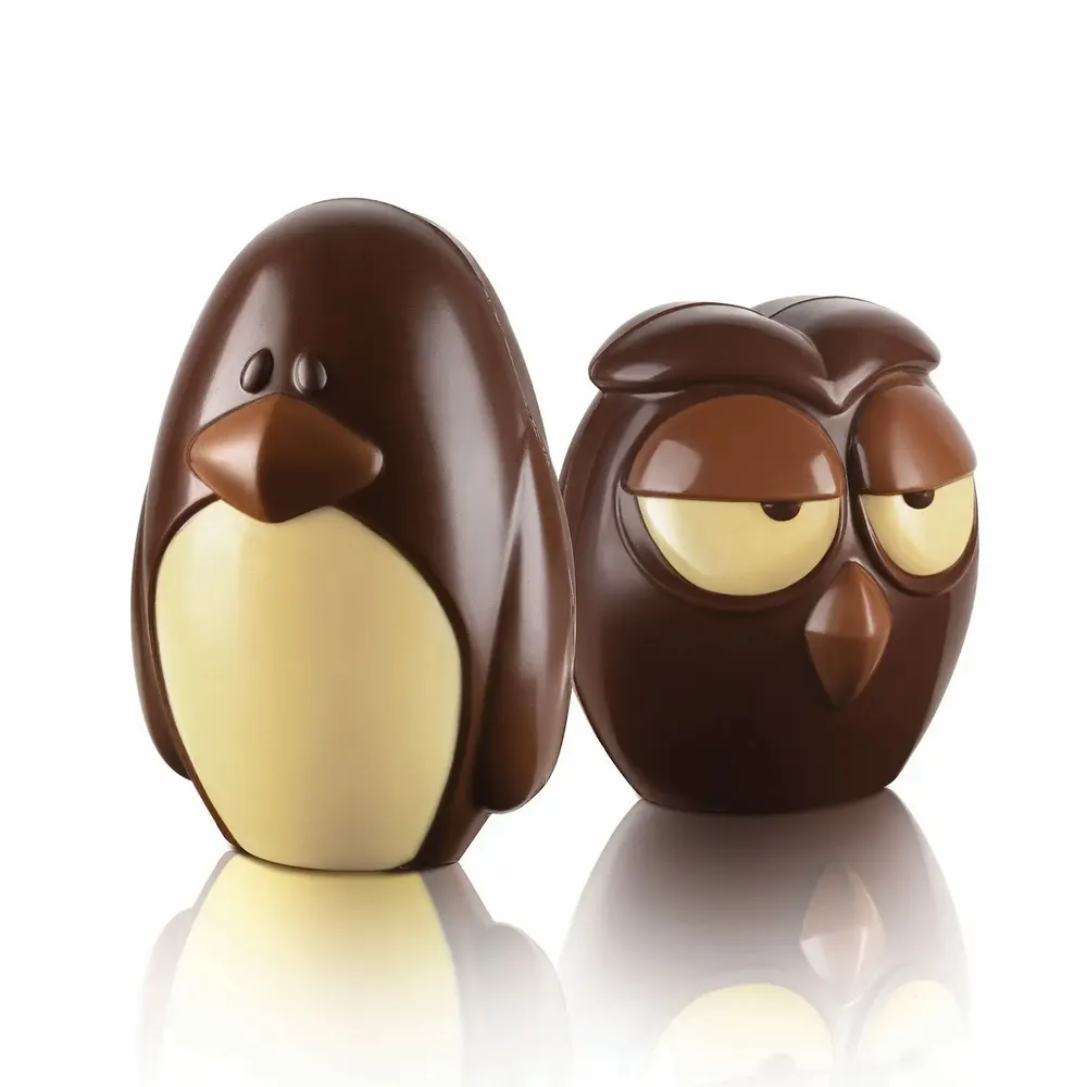Ustensiles de cuisine - AL-FRED - KIT 2 THERMOFORMÉ MOULES POUR CHOCOLATE 117X104 H 160 MM - SILIKOMART S.R.L.
