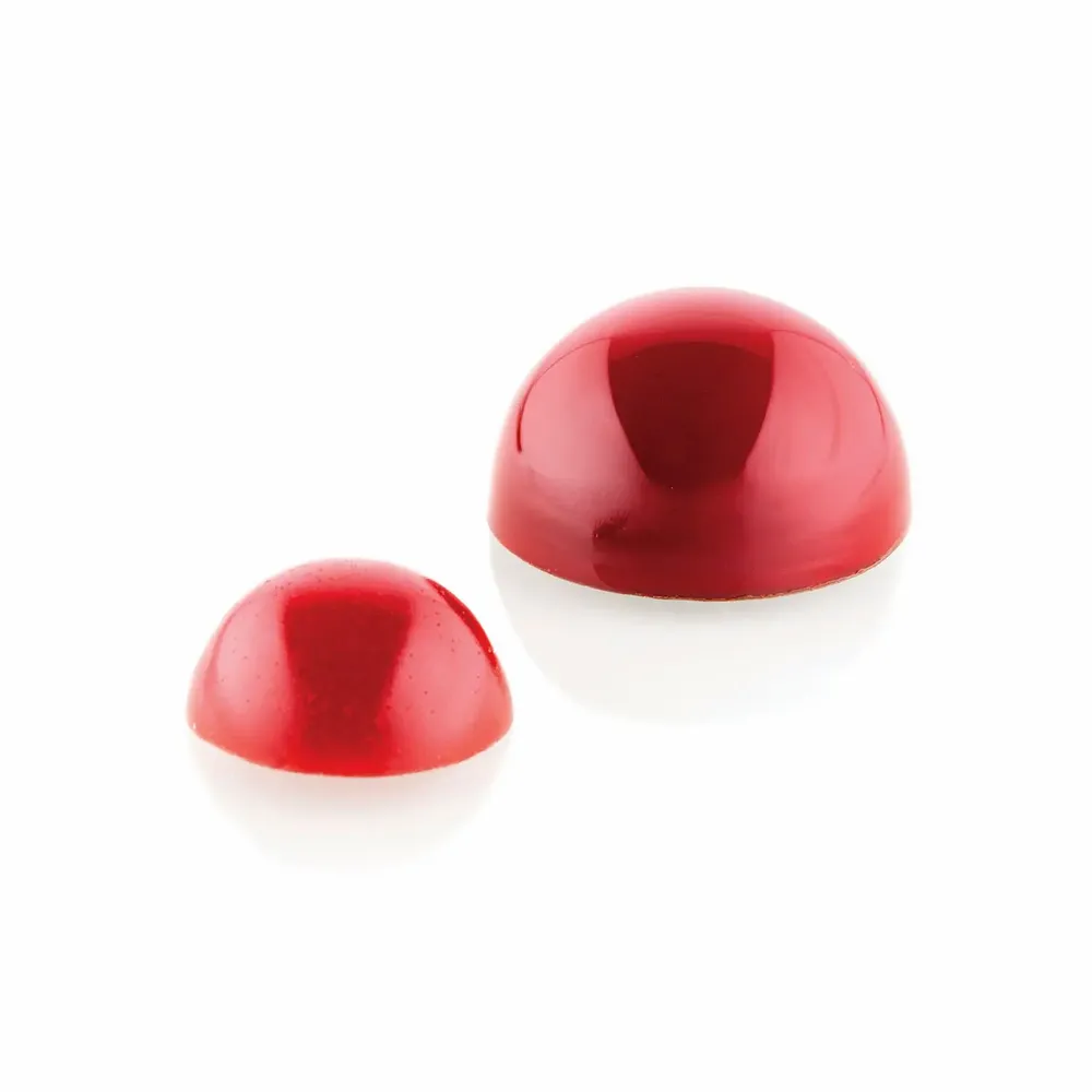 Kitchen utensils - CH013 - KIT SEMISFERA 01 - TRITAN MOULD + SILICONE MOULD N. 24 Ø31 H 16 - SILIKOMART S.R.L.