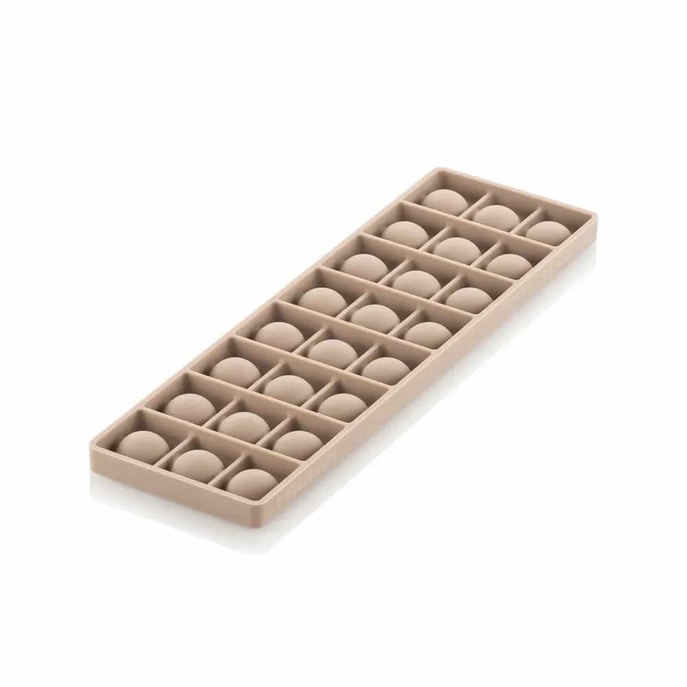 Kitchen utensils - CH013 - KIT SEMISFERA 01 - TRITAN MOULD + SILICONE MOULD N. 24 Ø31 H 16 - SILIKOMART S.R.L.