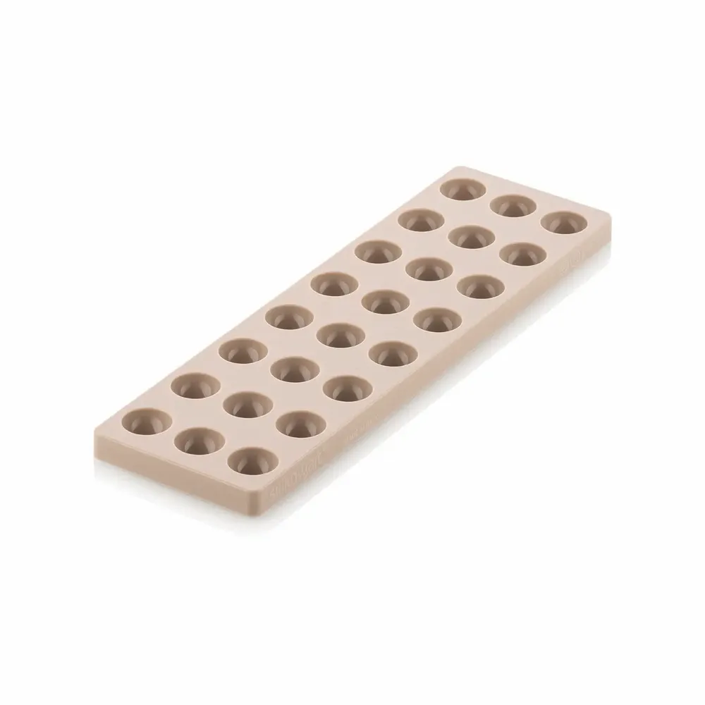 Kitchen utensils - CH013 - KIT SEMISFERA 01 - TRITAN MOULD + SILICONE MOULD N. 24 Ø31 H 16 - SILIKOMART S.R.L.
