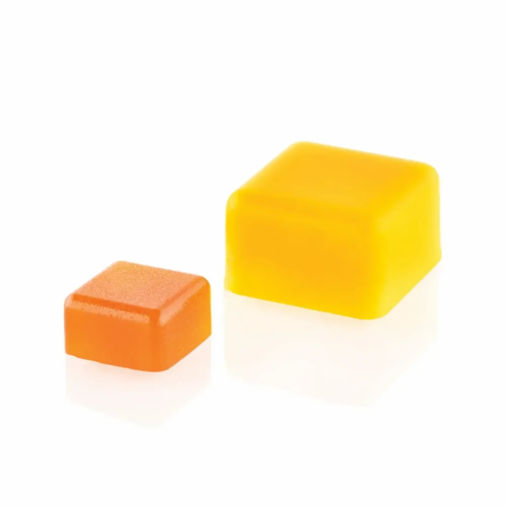 Kitchen utensils - KIT QUADRO 01 - CH015 TRITAN MOULD 25 X 25 H 15 MM + ICH015 SILICONE MOULD N. 24 - SILIKOMART S.R.L.
