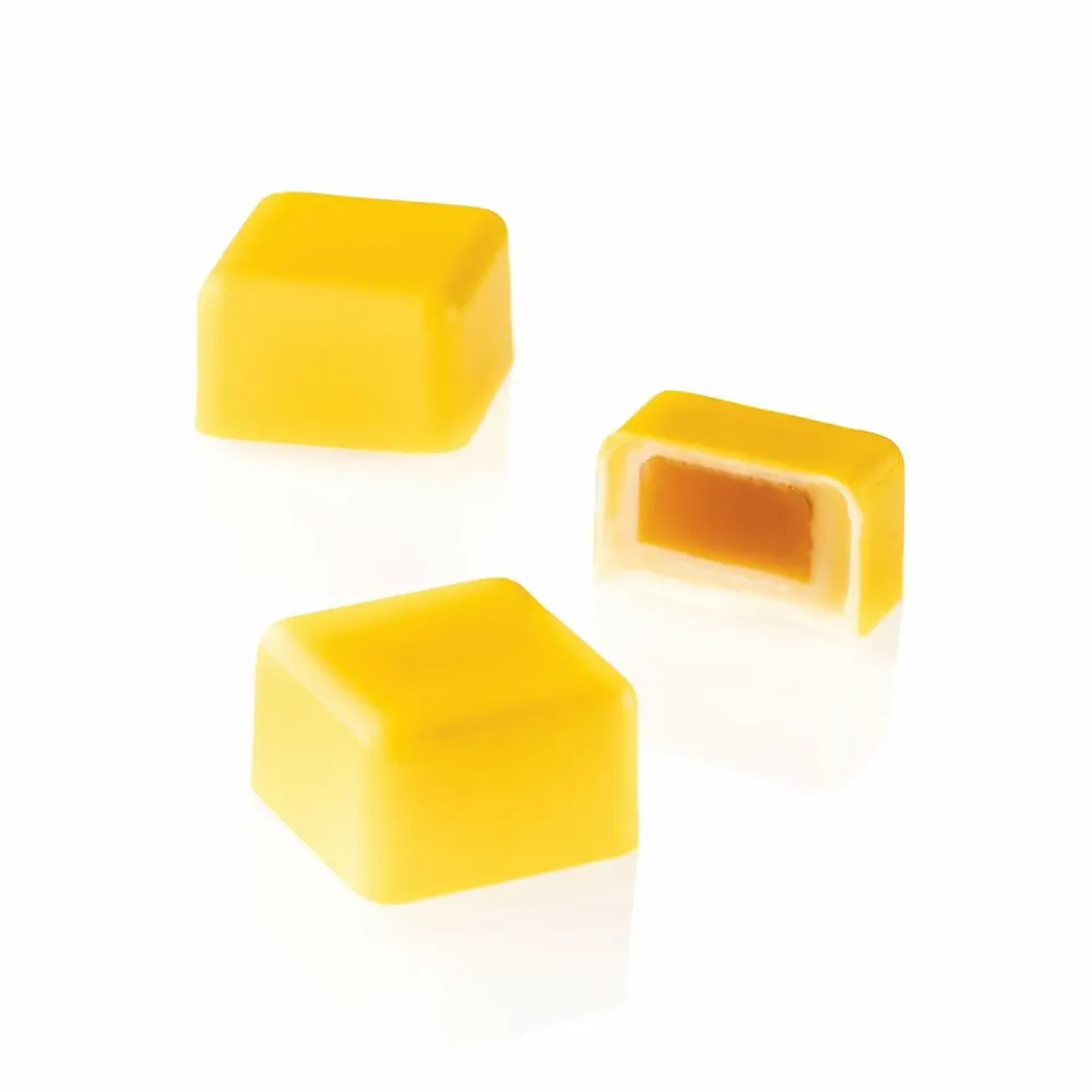 Kitchen utensils - KIT QUADRO 01 - CH015 TRITAN MOULD 25 X 25 H 15 MM + ICH015 SILICONE MOULD N. 24 - SILIKOMART S.R.L.
