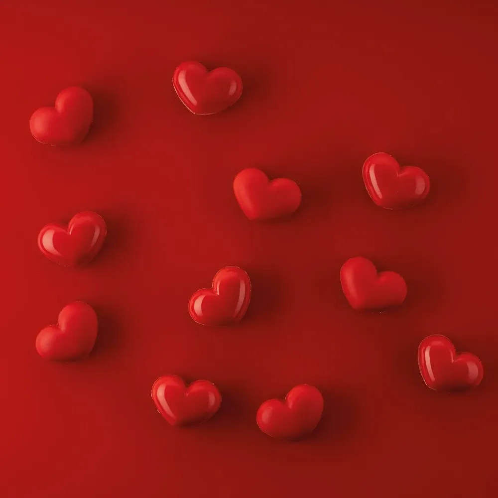 Ustensiles de cuisine - KIT CUORE 01 - CH020 TRITAN MOULE 35X27 H 17 MM + ICH020 MOULE EN SILICONE N.24 - SILIKOMART S.R.L.