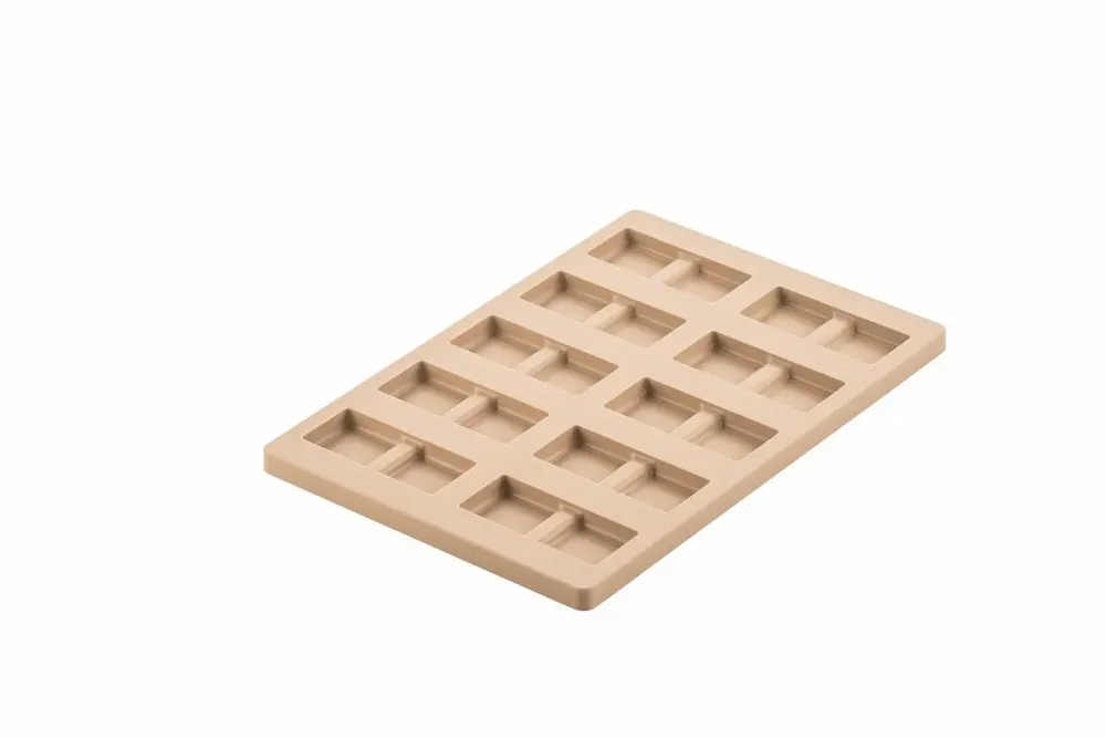 Kitchen utensils - KIT BLOCCO B - CH022 TRITAN MOULD 75X38 H 16 MM + ICH022 SILICONE MOULD N.10 - SILIKOMART S.R.L.