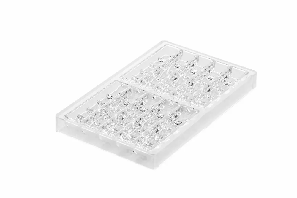 Kitchen utensils - KIT SINFONIA B - CH024 TRITAN MOULD 120X25 H20MM + ICH024 SILICONE MOULD N.10 - SILIKOMART S.R.L.