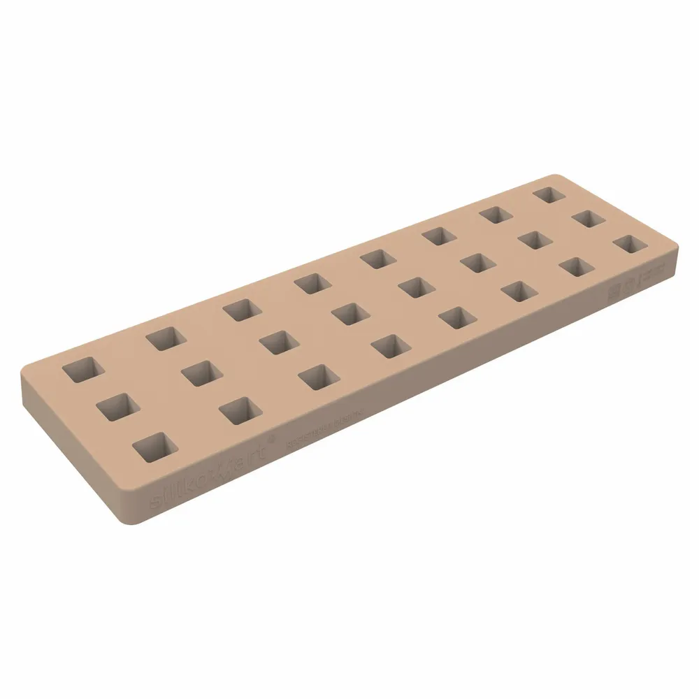 Kitchen utensils - KIT CUBO 01 - CH029 TRITAN MOULD 21X21 H21 MM + ICH029 SILICONE MOULD N.24 13X13 - SILIKOMART S.R.L.