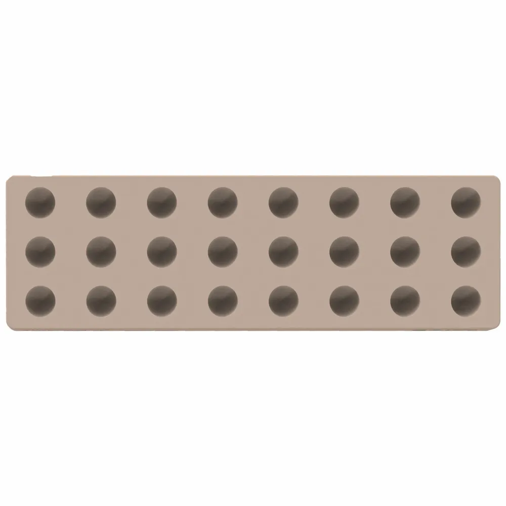 Kitchen utensils - KIT DOME 01 - CH030 TRITAN MOULD ø26 H 23 MM + ICH030 SILICONE MOULD N.24 ø18 - SILIKOMART S.R.L.