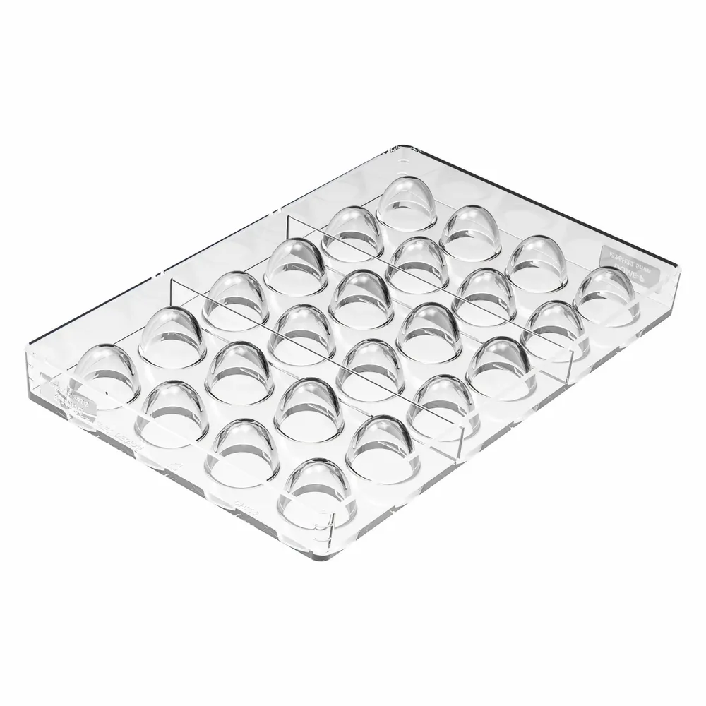 Kitchen utensils - KIT DOME 01 - CH030 TRITAN MOULD ø26 H 23 MM + ICH030 SILICONE MOULD N.24 ø18 - SILIKOMART S.R.L.
