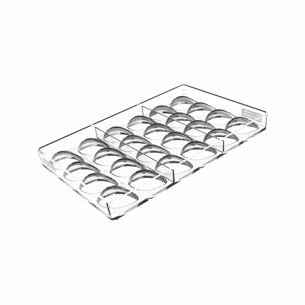 Ustensiles de cuisine - KIT QUENELLE 01 - CH038 TRITAN MOULE 42X27 H 17 MM + ICH038 MOULE EN SILICONE N.2 - SILIKOMART S.R.L.