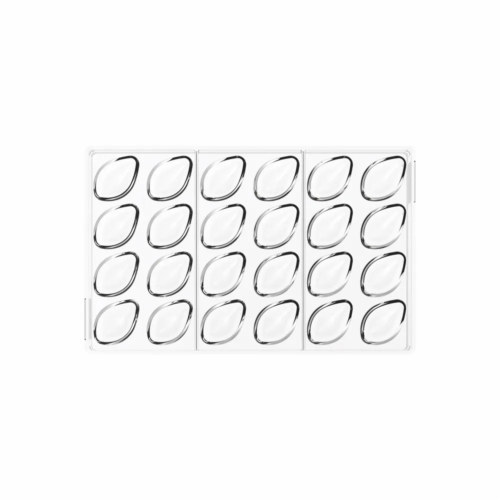 Ustensiles de cuisine - KIT QUENELLE 01 - CH038 TRITAN MOULE 42X27 H 17 MM + ICH038 MOULE EN SILICONE N.2 - SILIKOMART S.R.L.
