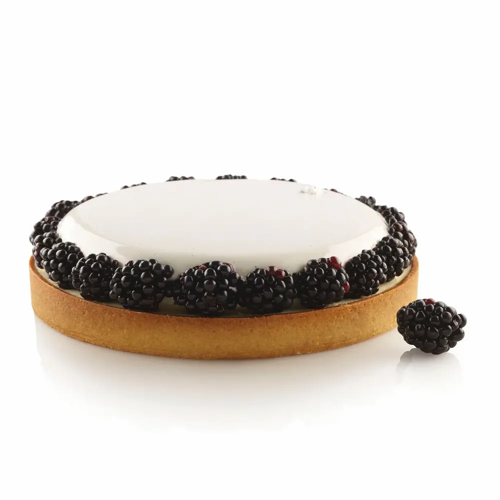 Kitchen utensils - KIT TARTE RING ROUND ø210 MM - SET SILICONE MOULD ø175 MM+ RING - SILIKOMART S.R.L.