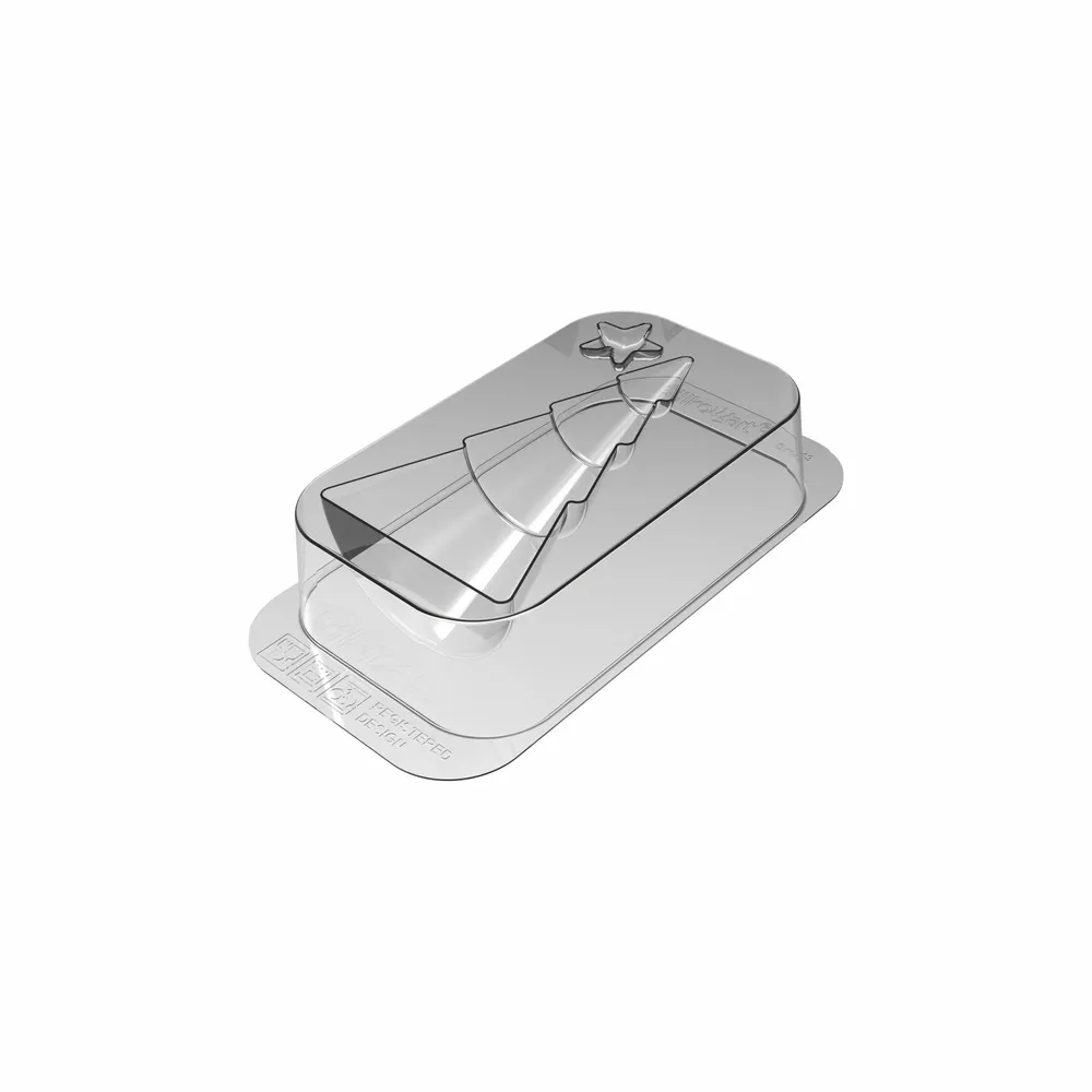 Kitchen utensils - WINTER TREE - KIT 2 THERMOFORMED MOULDS CHOCOLATE ø108 H 210 MM - SILIKOMART S.R.L.